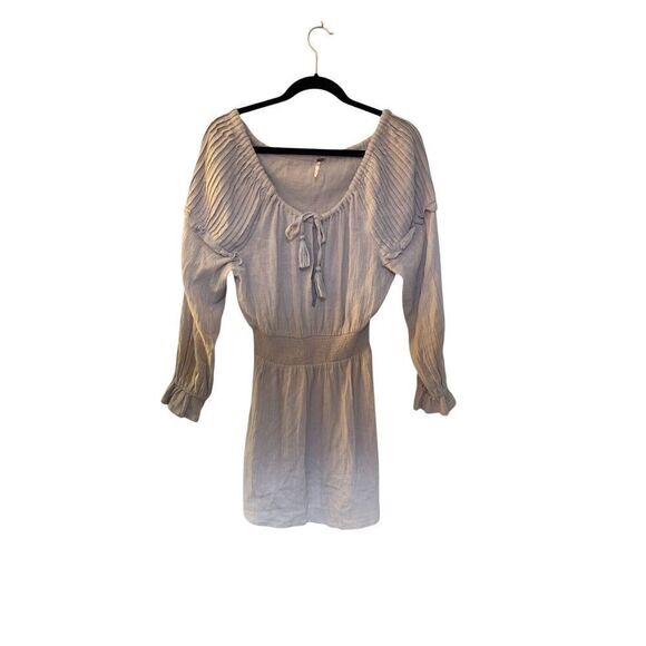 Free people, BoHo, gypsy smock, mini dress, size small - Picture 3 of 7